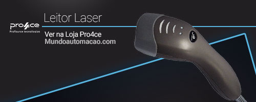 Leitor laser de código de barras