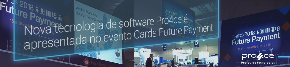 Software Pro4ce Effect GO com Bematech e NexGO no evento Cards Future Payment